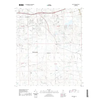 2020 Map of Mount Meigs, 2020 Print