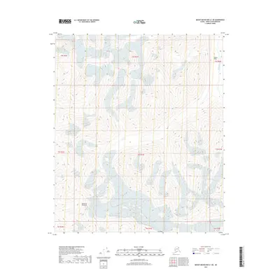 2018 Map of Mount Michelson A-1 NE, 2018 Print