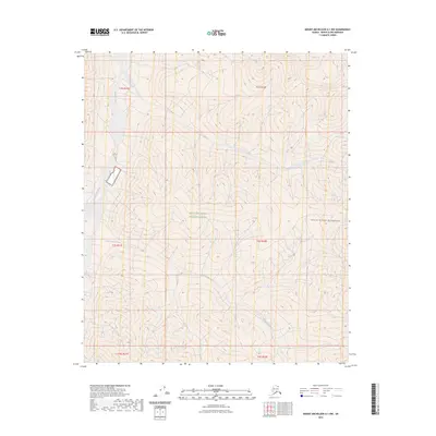 2023 Map of Mount Michelson A-1 NW, 2023 Print