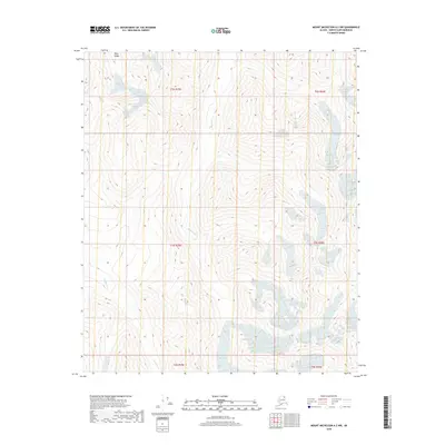 2018 Map of Mount Michelson A-2 NW, 2018 Print