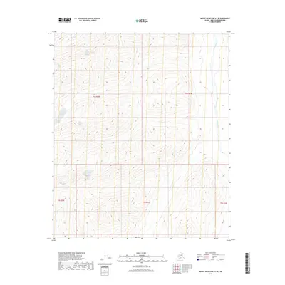 2018 Map of Mount Michelson A-2 SE, 2018 Print