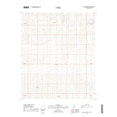 2018 Map of Mount Michelson A-3 NE, 2018 Print