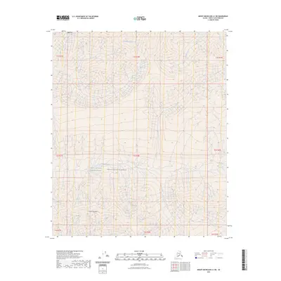2023 Map of Mount Michelson A-3 NE, 2023 Print