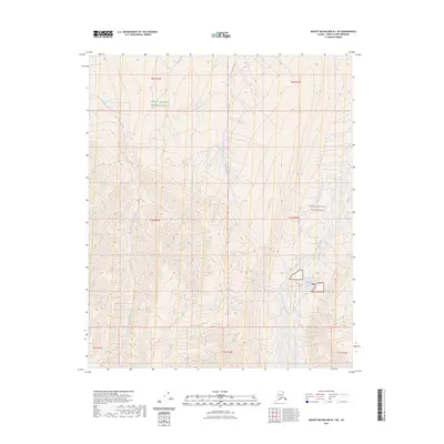 2023 Map of Mount Michelson B-1 NE, 2023 Print