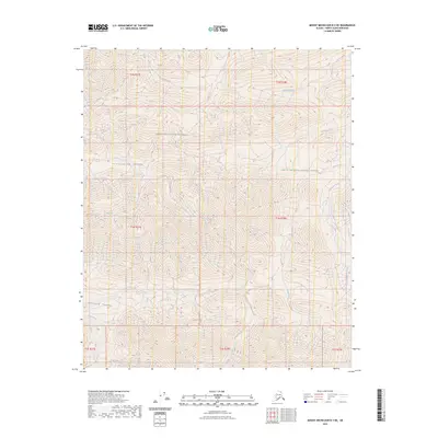 2023 Map of Mount Michelson B-3 NE, 2023 Print