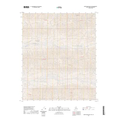 2023 Map of Mount Michelson B-3 NW, 2023 Print
