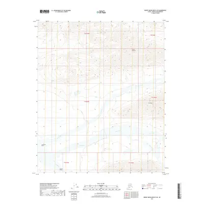 2018 Map of Mount Michelson B-4 NE, 2018 Print