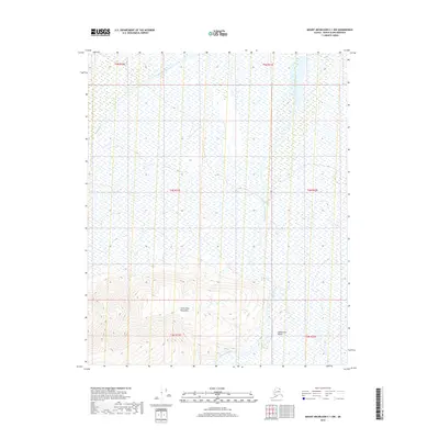 2018 Map of Mount Michelson C-1 NW, 2018 Print