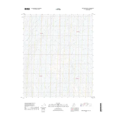 2018 Map of Mount Michelson C-1 SE, 2018 Print