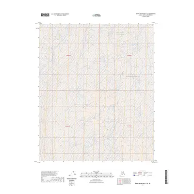 2023 Map of Mount Michelson C-1 SE, 2023 Print