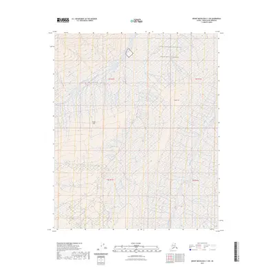 2023 Map of Mount Michelson C-1 SW, 2023 Print