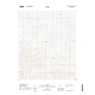 2018 Map of Mount Michelson C-2 NE, 2018 Print