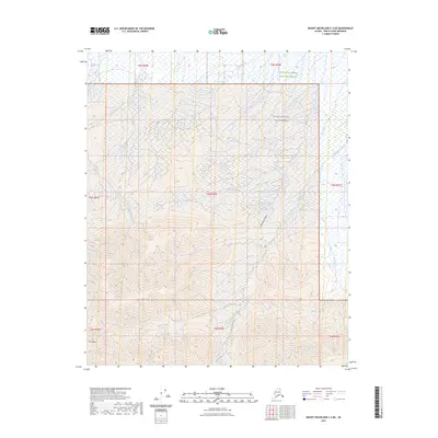 2023 Map of Mount Michelson C-2 NE, 2023 Print