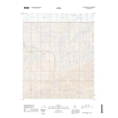 2023 Map of Mount Michelson C-2 NW, 2023 Print