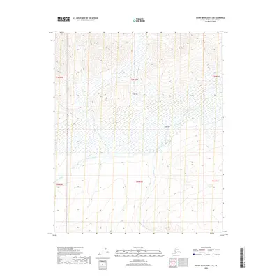 2018 Map of Mount Michelson C-2 SE, 2018 Print