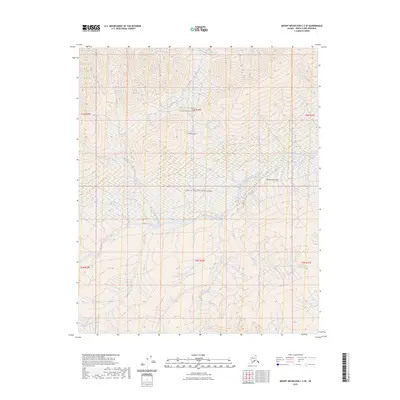 2023 Map of Mount Michelson C-2 SE, 2023 Print
