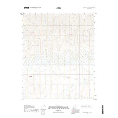 2018 Map of Mount Michelson C-2 SW, 2018 Print