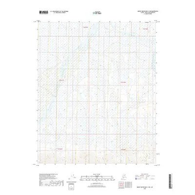 2018 Map of Mount Michelson C-3 NE, 2018 Print