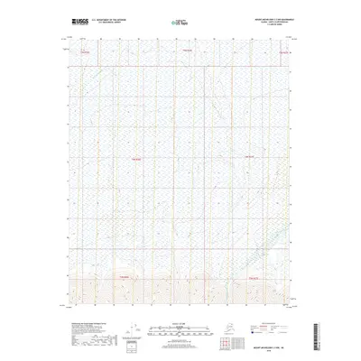 2018 Map of Mount Michelson C-3 NW, 2018 Print