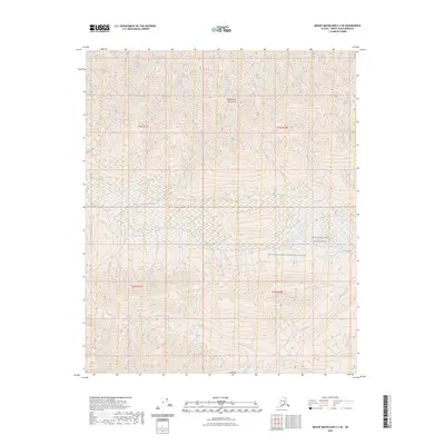 2023 Map of Mount Michelson C-3 SE, 2023 Print