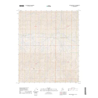 2023 Map of Mount Michelson C-3 SW, 2023 Print