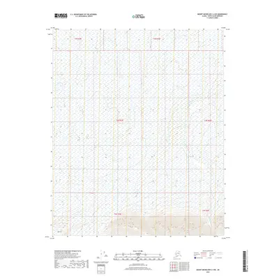 2018 Map of Mount Michelson C-4 NE, 2018 Print