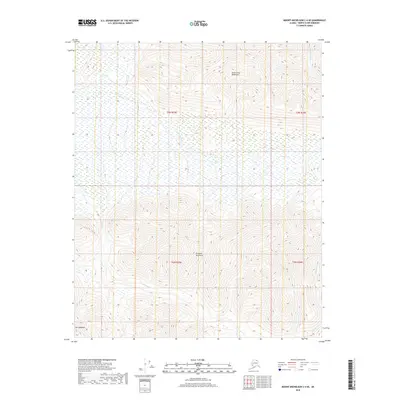 2018 Map of Mount Michelson C-4 SE, 2018 Print