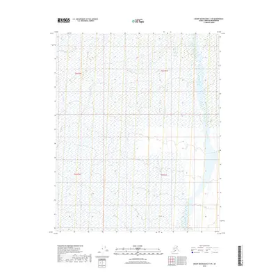 2018 Map of Mount Michelson D-1 SW, 2018 Print