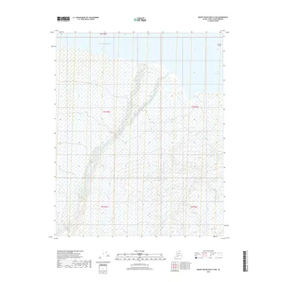 2018 Map of Mount Michelson D-2 NW, 2018 Print