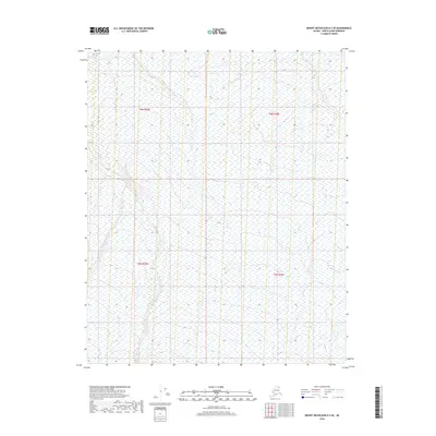 2018 Map of Mount Michelson D-2 SE, 2018 Print