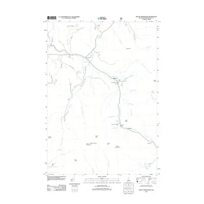 2012 Map of Mount Moosilauke, 2012 Print