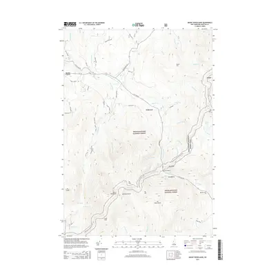 2015 Map of Mount Moosilauke, 2015 Print