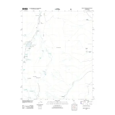 2012 Map of Mount Morgan, 2012 Print