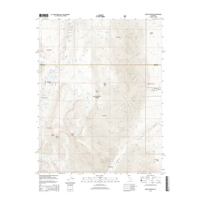 2015 Map of Mount Morgan, 2015 Print