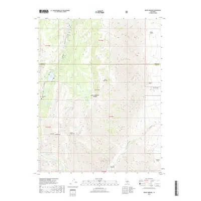 2018 Map of Mount Morgan, 2018 Print