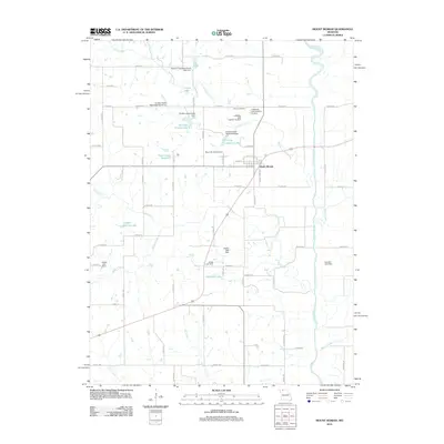 2012 Map of Mount Moriah, 2012 Print