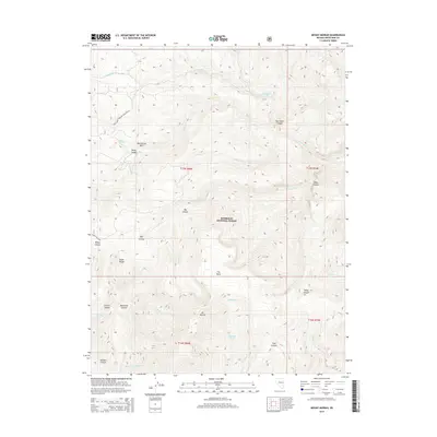 2015 Map of Mount Moriah, 2015 Print