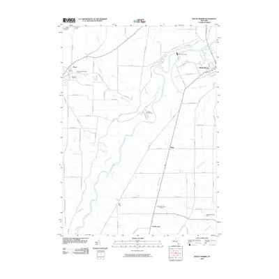 2010 Map of Mount Morris, 2010 Print