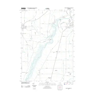 2013 Map of Mount Morris, 2013 Print