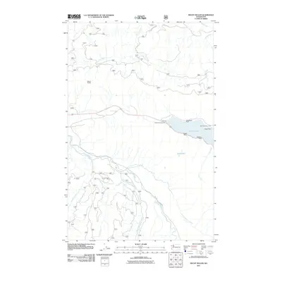 2011 Map of Mount Muller, 2011 Print
