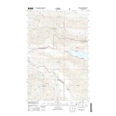 2014 Map of Mount Muller, 2014 Print