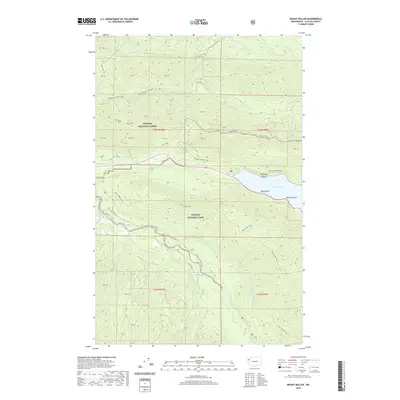 2020 Map of Mount Muller, 2020 Print