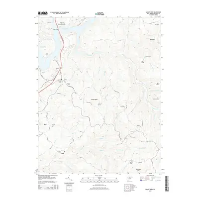 2014 Map of Mount Nebo, 2014 Print