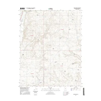 2017 Map of Mount Nebo, 2017 Print