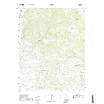 2020 Map of Mount Nebo, 2020 Print