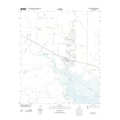 2012 Map of Mount Nebo, 2012 Print