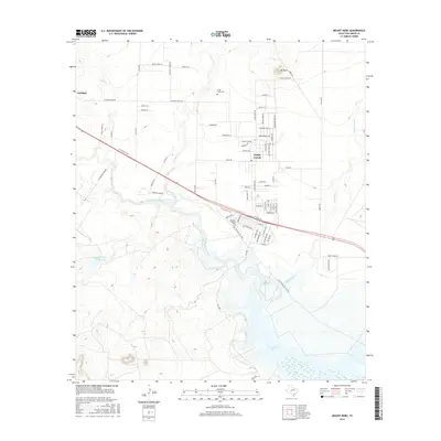 2016 Map of Mount Nebo, 2016 Print