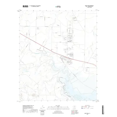 2019 Map of Mount Nebo, 2019 Print