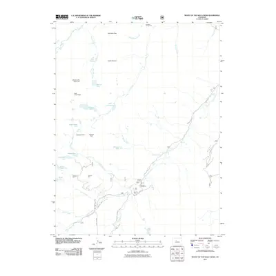 2011 Map of Mount of the Holy Cross, 2011 Print