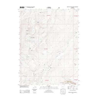 2013 Map of Mount of the Holy Cross, 2013 Print